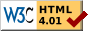 Valid HTML 4.1 Strict